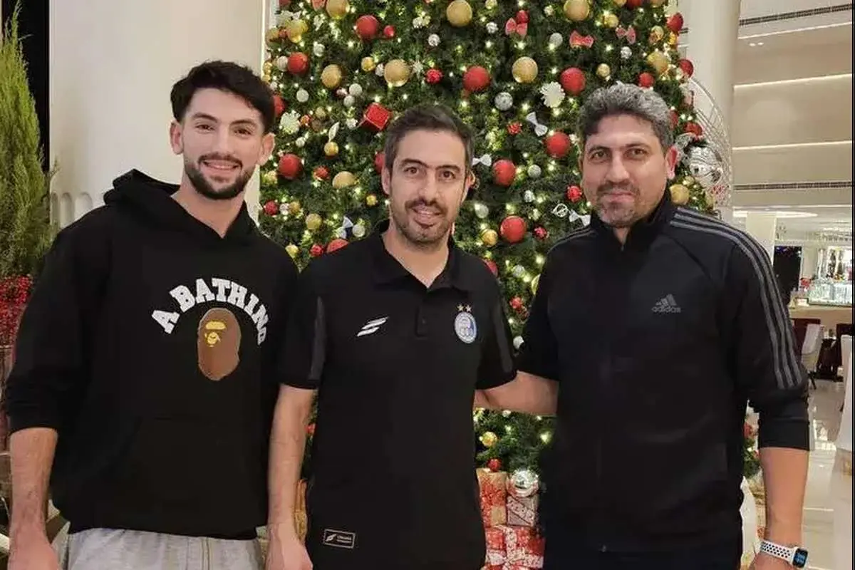 دیدار بازیکن سابق تیم ملی با خسرو و وریا در بحرین