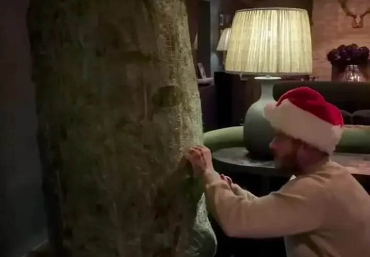 دیوید بکهام برای کریسمس یک اره برقی گرفت