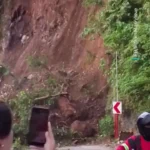 رانش زمین وحشتناک و بسته شدن جاده ها در فیلیپین