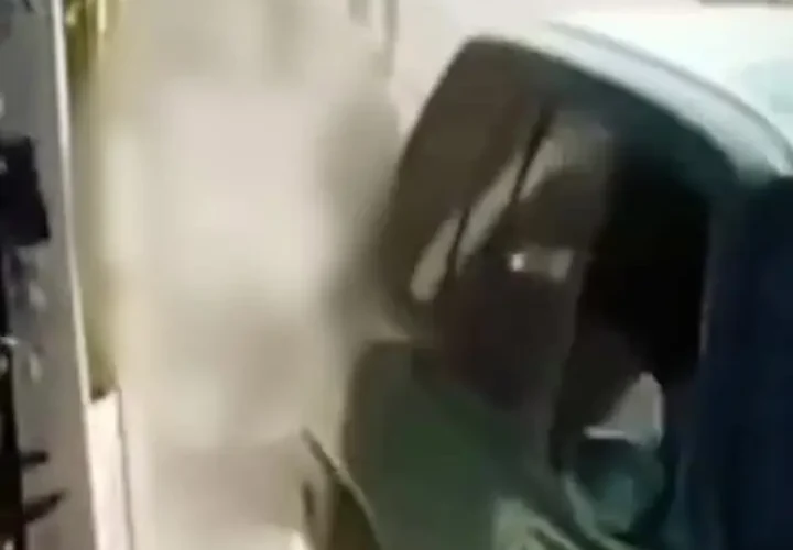 راننده هنگام فرار از کیف به طور تصادفی با قربانی برخورد کرد