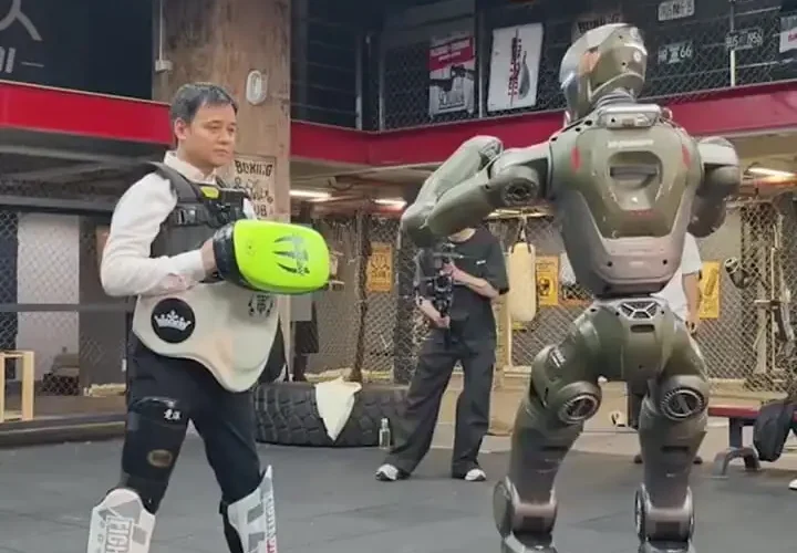 ربات انسان نما مدیر عامل را ناک اوت کرد 6 ربات انسان نما مدیر عامل را ناک اوت کرد