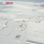 روستاهای قارص سفید شدند