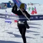 زنی با برنده شدن در ماراتن قطب جنوب تاریخ ساز شد