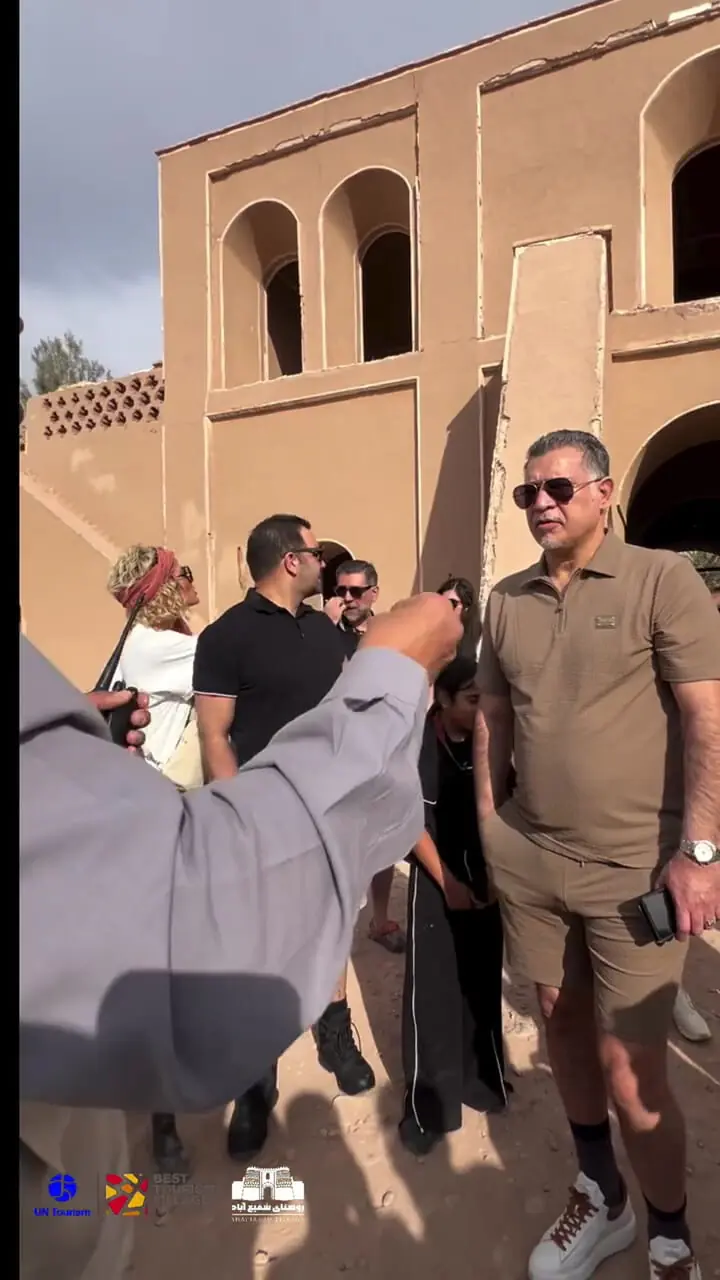 سفر علی دایی به روستای شفیع آباد ثبت جهانی شد 1 سفر علی دایی به روستای شفیع آباد ثبت جهانی شد