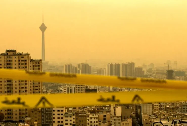 شاخص آلودگی هوای تهران امروز سه شنبه 11 دی از مرکز تهران در این نقطه ارغوانی شد 36 شاخص آلودگی هوای تهران امروز سه شنبه 11 دی از مرکز تهران در این نقطه ارغوانی شد