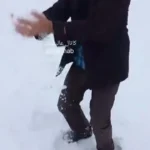 طعم فوق العاده بارش برف یزدی قدیم در دل کویر