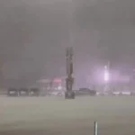 طوفان برف و سرمای بی سابقه در آمریکا