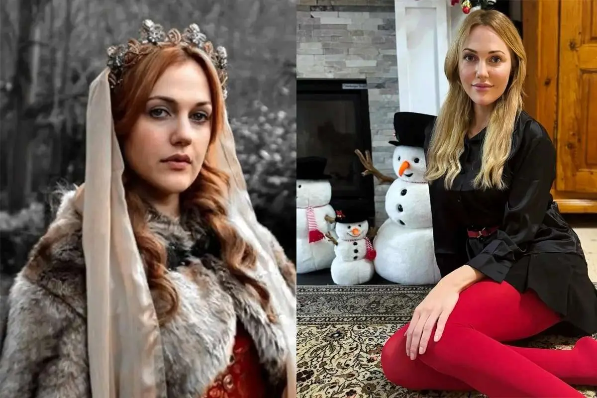 عکس خانوادگی خرم سلطان بازیگر زیبای کریسمس