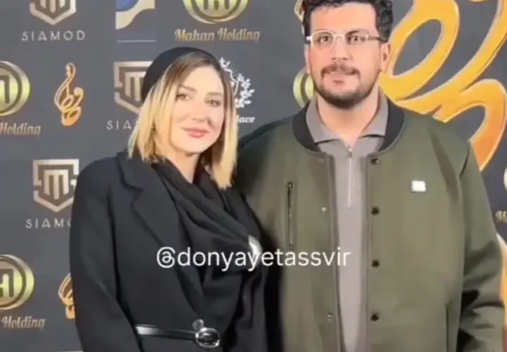 عکس دو نفره «امیرحسین قیازی» و همسرش در جشن حافظ 35 عکس دو نفره «امیرحسین قیازی» و همسرش در جشن حافظ