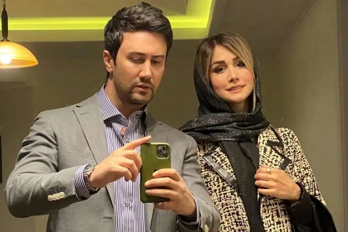 عکس عاشقانه شاهرخ اصطخری در روز تولد همسرش