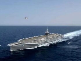 فرانسه در حال ساخت یک کشتی جنگی 310 متری است