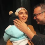 لحظات احساسی مونا کرمی و سپند امیرسلیمانی در روز مادر