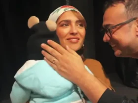 لحظات احساسی مونا کرمی و سپند امیرسلیمانی در روز مادر 8 لحظات احساسی مونا کرمی و سپند امیرسلیمانی در روز مادر