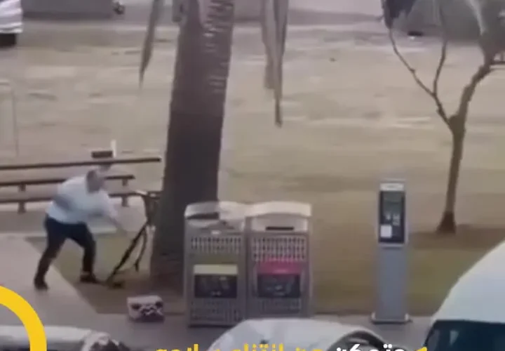 لحظه خلع سلاح یکی از مهاجمان هانوکا در استرالیا 26 لحظه خلع سلاح یکی از مهاجمان هانوکا در استرالیا