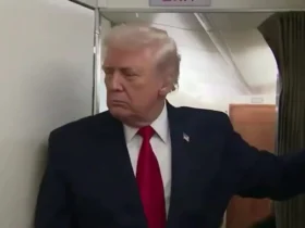 ما با ترامپ در توالت هواپیما ملاقات کردیم 11 ما با ترامپ در توالت هواپیما ملاقات کردیم