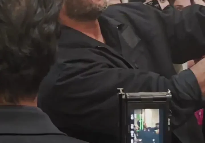 نوید پور فرج در اکران مردمی بامد خمار 3 نوید پور فرج در اکران مردمی بامد خمار