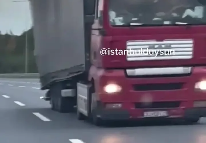 وحشت یک راننده کامیون مست در بزرگراه