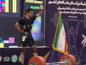 وزنه بردار 15 ساله ایرانی رکورد جهان را شکست