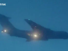 پرواز بمب افکن های دوربرد روسیه بر فراز شمال اروپا