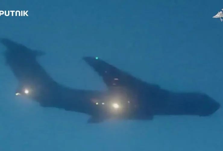 پرواز بمب افکن های دوربرد روسیه بر فراز شمال اروپا