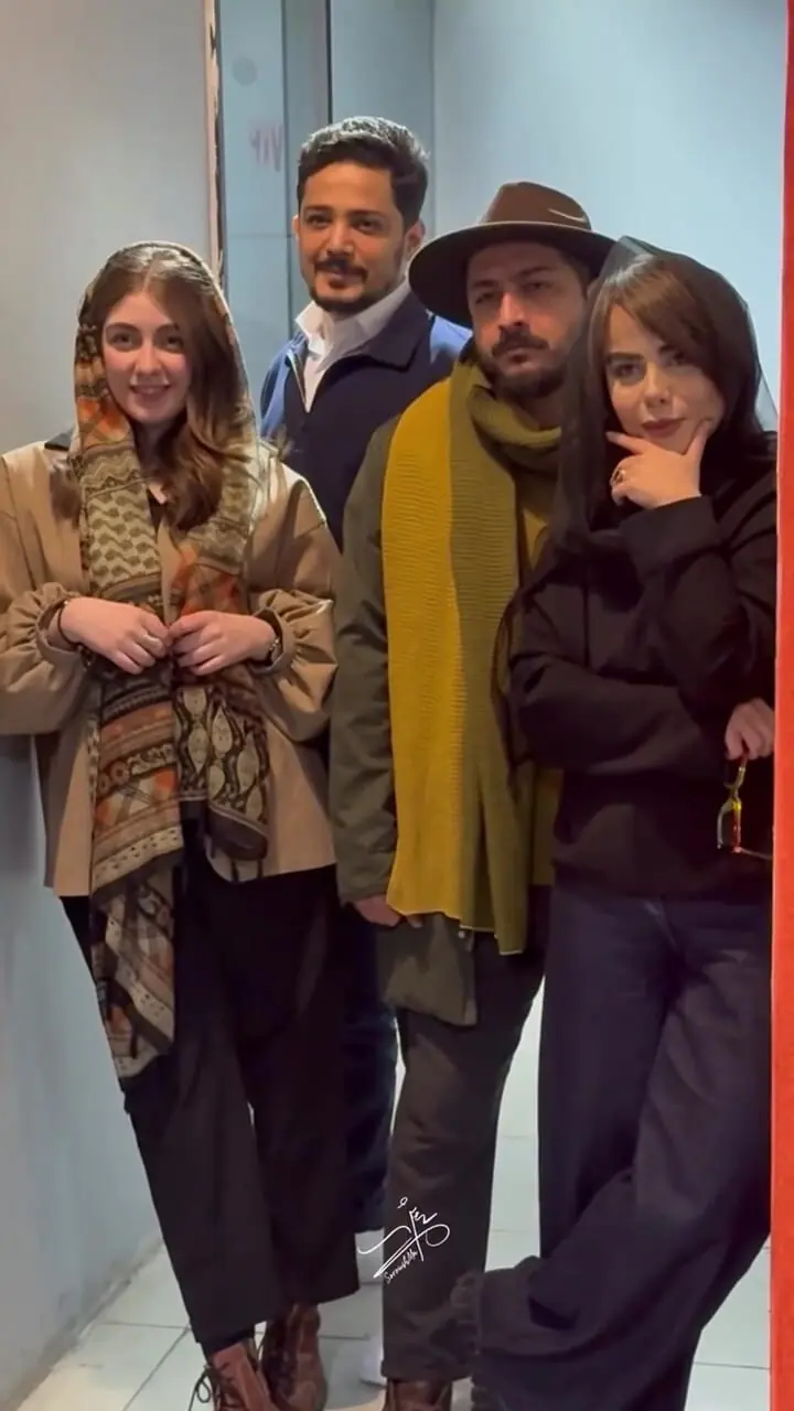 پشت صحنه بازیگران تئاتر جشن