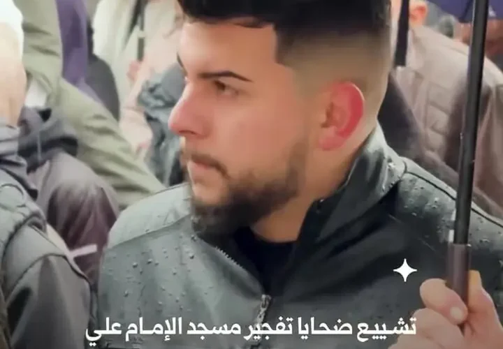 کسانی که در انفجار مسجد شیعیان در سوریه جان خود را از دست دادند تشییع شدند