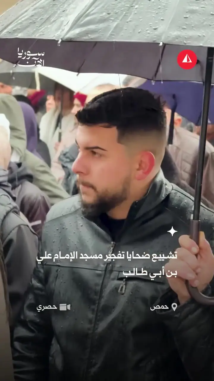 کسانی که در انفجار مسجد شیعیان در سوریه جان خود را از دست دادند تشییع شدند