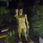 کلکته در حال رونمایی از بزرگترین مجسمه لیونل مسی در جهان است