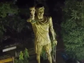 کلکته در حال رونمایی از بزرگترین مجسمه لیونل مسی در جهان است 9 کلکته در حال رونمایی از بزرگترین مجسمه لیونل مسی در جهان است