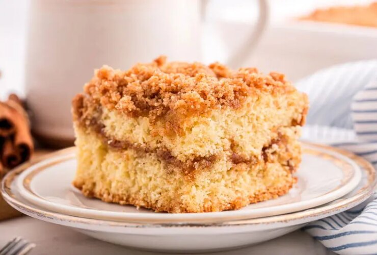 کیک دارچینی با استروسل شکلاتی؛ خوشمزه ترین کیک دارچینی 29 کیک دارچینی با استروسل شکلاتی