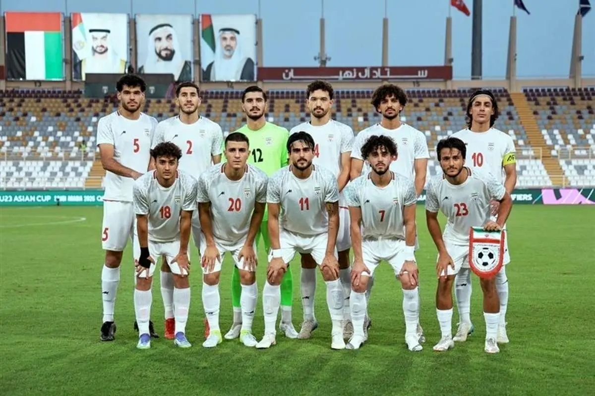 پیروزی تیم ملی امید ایران مقابل چین در آستانه جام ملت ها 1 پیروزی تیم ملی امید ایران مقابل چین در آستانه جام ملت ها