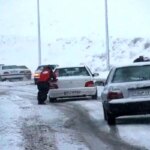 محور تبریز - زنجان به دلیل برف و کولاک برای حمل و نقل مسدود شد