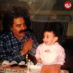 وقتی یک ساله بود با پدرش
