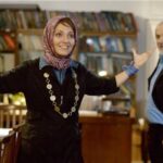 ایرج قدری در کنار مهناز افشار در یکی از آخرین فیلم هایش/عکس