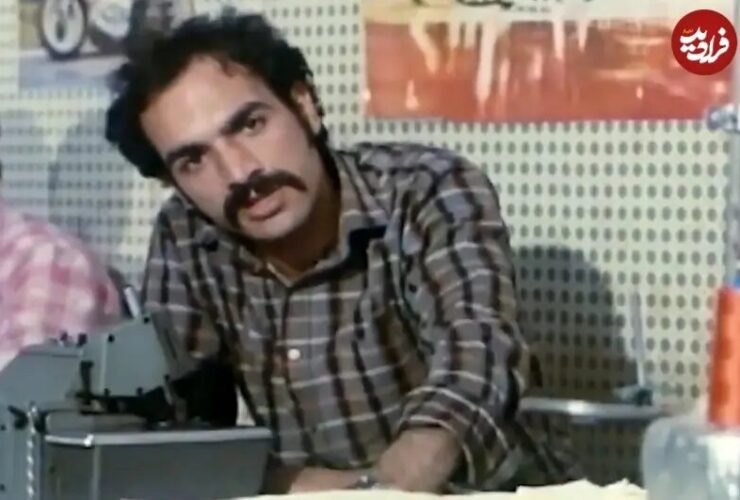 ایرج طهماسب 26 ساله در اولین فیلمش; سال 1364 / عکس