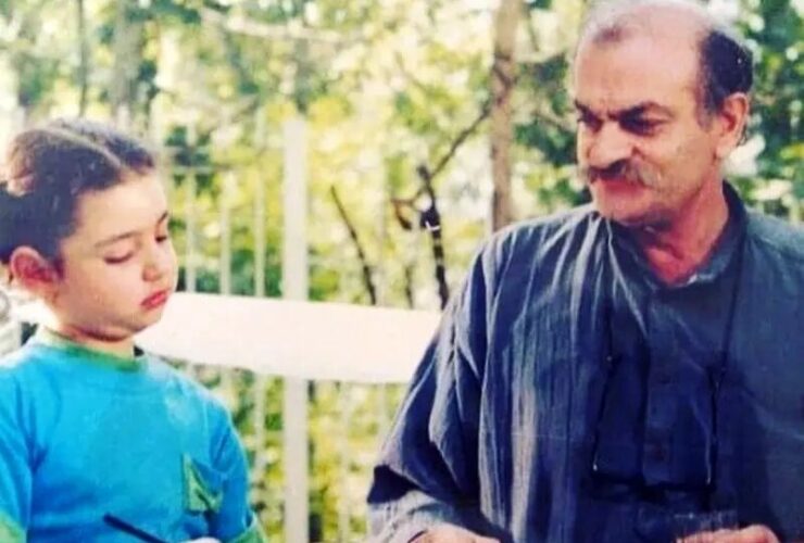 پشت صحنه «مریم ایل میتیل» فتحعلی اویسی 47 ساله; سال ۱۳۷۱ / عکس