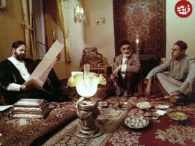 محمدعلی کشاورز 46 ساله در یازدهمین فیلمش; سال 1355 / عکس