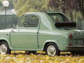 وسپا ممنوع است. خودرویی که ایتالیا را ندیده است!