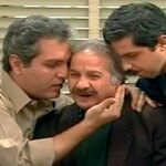 اشاره به مهران مدیری و سیامک انصاری در مراسم ختم پیردوست