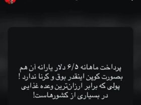 واکنش کنایه آمیز بهرام افشاری به پرداخت کالابرگ 8 IMG_20260108_004144_968