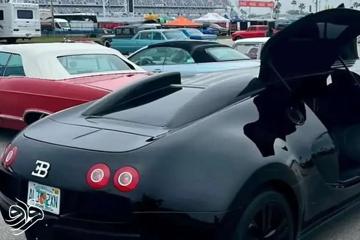 بوگاتی تبدیل به لیموزین شد.