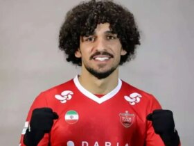 تصویر; ستاره جدید پرسپولیس در تمرین با توپ بازی کرد