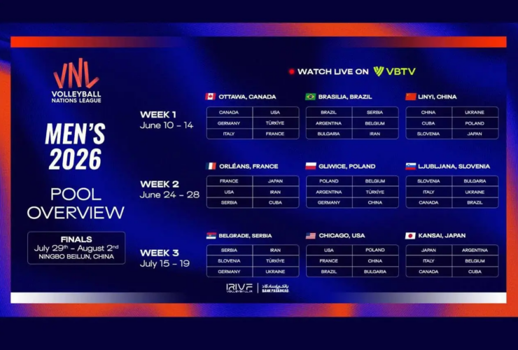 برنامه والیبال