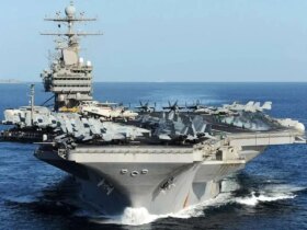 رسانه عبری: ناو هواپیمابر ابزاری است که ترامپ از آن برای وادار کردن تهران به مذاکره استفاده می کند