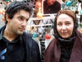 کتایون ریاحی در کنار حامد بهداد 23 سال پیش