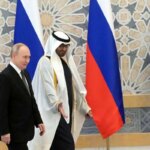 دیدار رئیس جمهور روسیه و رئیس جمهور امارات