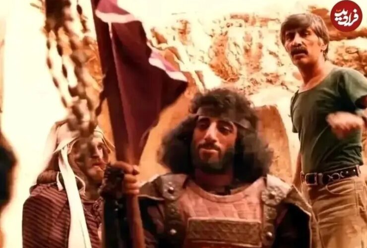 گریم جالب علیرضا خمسه در فیلم بهرام بیضایی 44 سال پیش