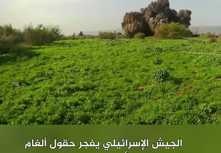 500 مین در مرز اردن منفجر شد 27 500 مین در مرز اردن منفجر شد