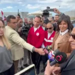 آنجلینا جولی از دروازه مرزی رفح بازدید کرد