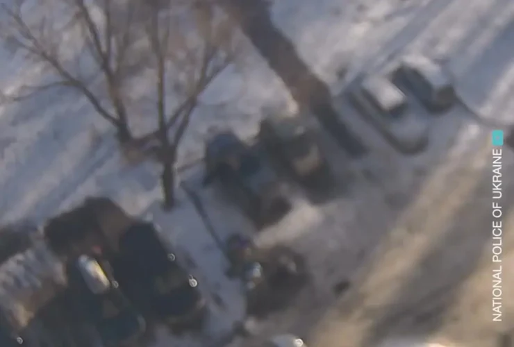 انفجار در خودروی یکی از اعضای گارد ملی اوکراین